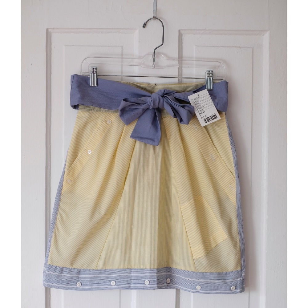 Anthropologie Button-up Shirt Skirt